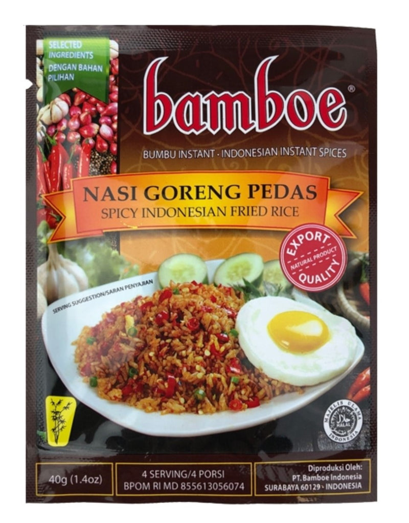 BAMBOE (NASI GORENG PEDAS) Spicy Indonesian Fried Rice