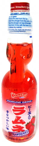 RAMUNE DRINK STRAWBERRY 200ML SK - AfroAsiaa