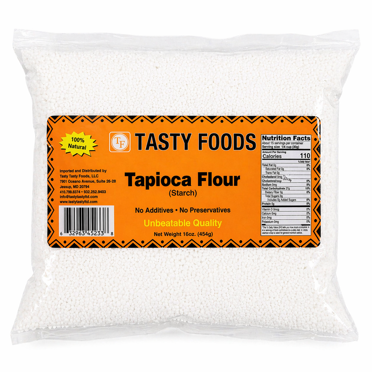 Tapioca Flour | Starch – 100% Natural