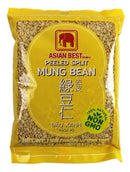Peeled Split Mung Bean 14 oz (Premium) - AfroAsiaa